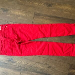 Pilcro (Anthropologie) Red Skinny Jeans